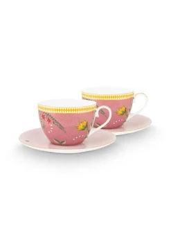 Pip Studio kuppi & aluslautanen La Majorelle 280 ml 2 kpl Pi