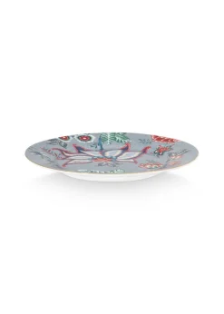 Pip Studio lautanen Flower Festival 17 cm Light Blue