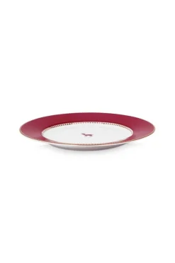 Pip Studio lautanen Love Birds Dark 21 cm Red