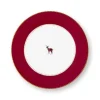 Pip Studio lautanen Love Birds Dark 17 cm Red