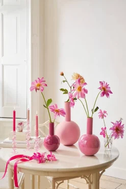 Pip Studio maljakko Metal Medium Pink 33 cm