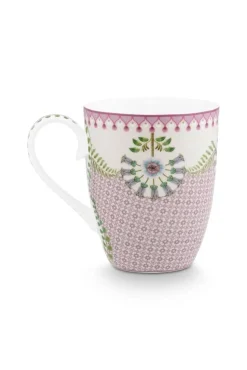 Pip Studio muki Lily&Lotus Tiles 350 ml Lilac