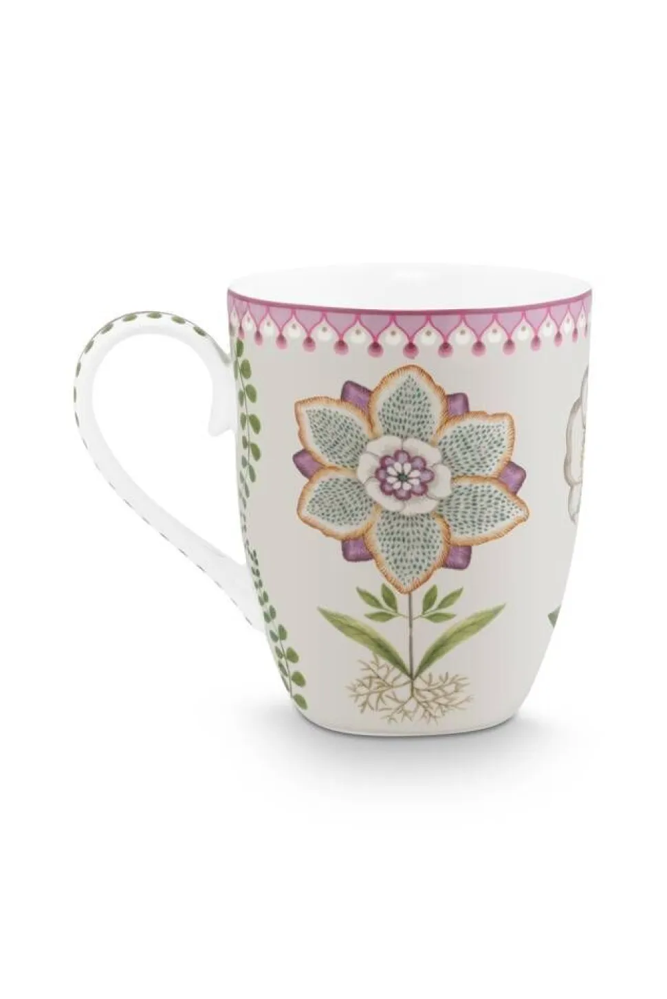Pip Studio muki Lily&Lotus 350 ml Off White