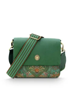 Pip Studio olkalaukku Fenna Small Jabali Green 19x6x16 cm