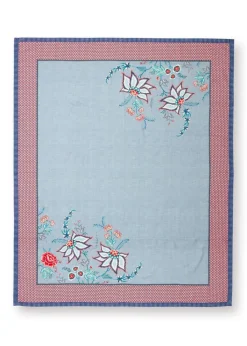 Pip Studio pöytäliina Flower Festival 150x250 cm Blue