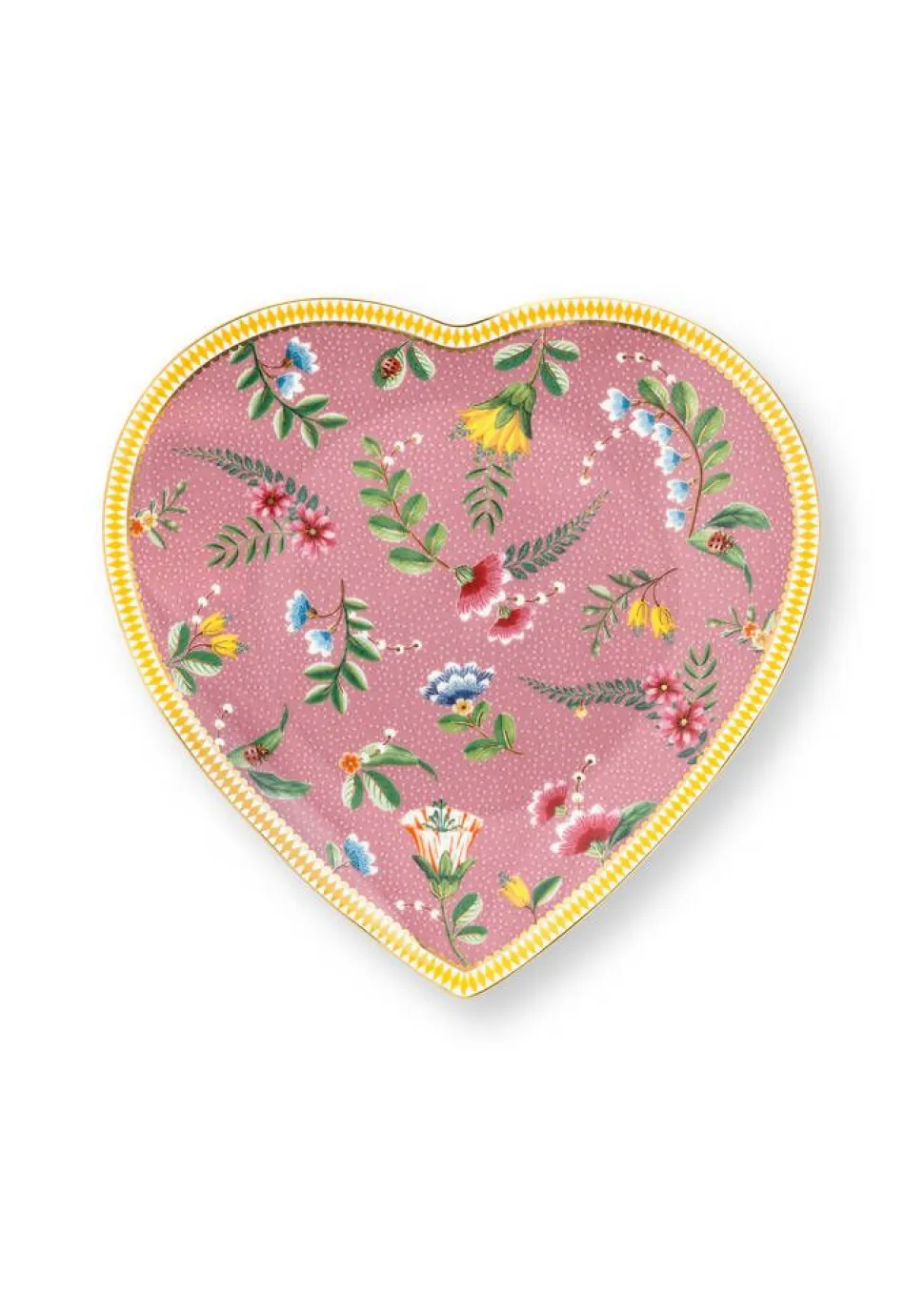 Pip Studio sydänlautanen La Majorelle 21,5 cm 2 kpl Pink