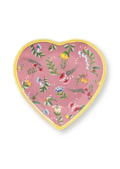 Pip Studio sydänlautanen La Majorelle 21,5 cm 2 kpl Pink