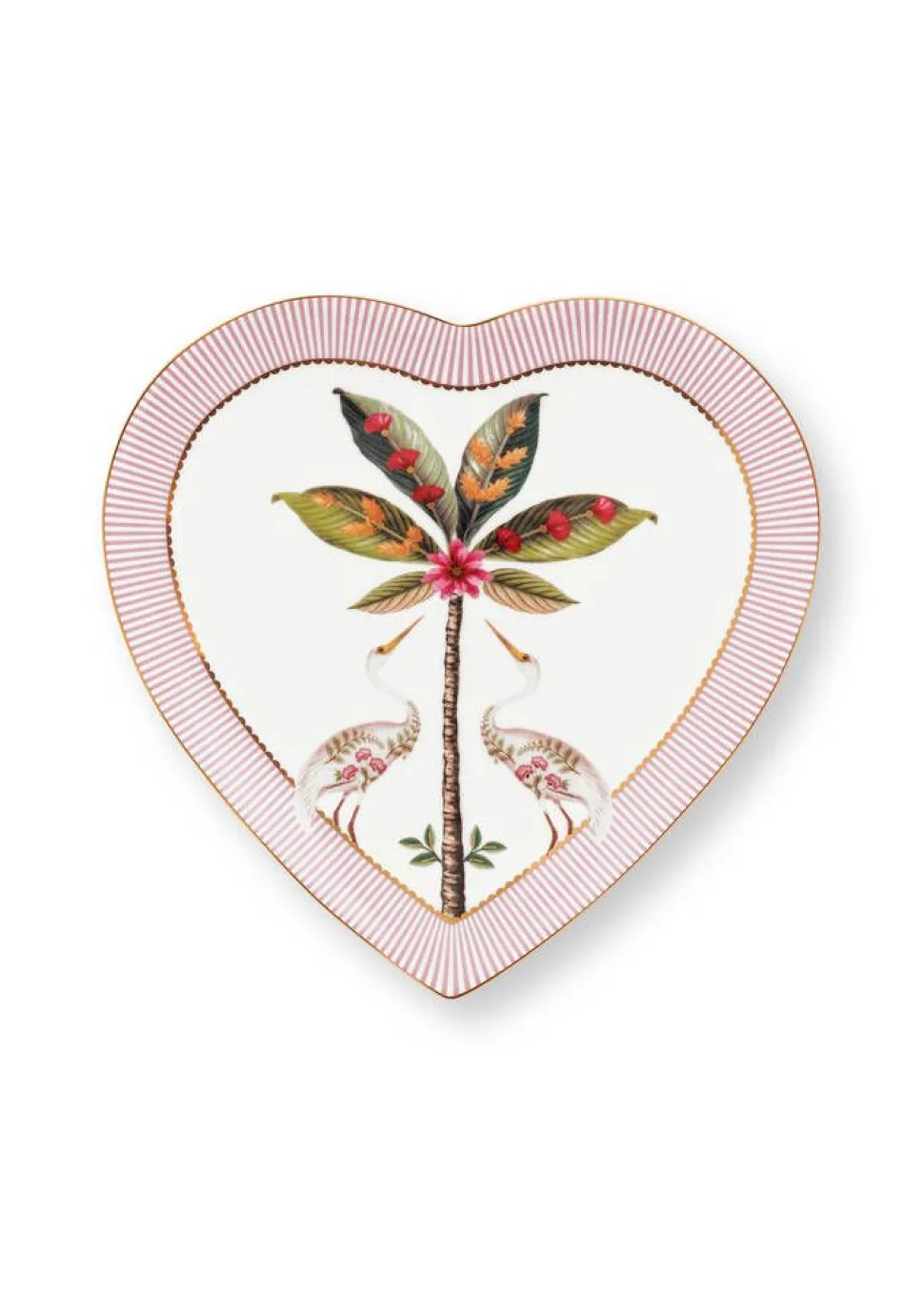 Pip Studio sydänlautanen La Majorelle 21,5 cm 2 kpl Pink