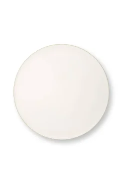 Pip Studio tarjotin Metal Sphere 32x12,5 cm White-Gold