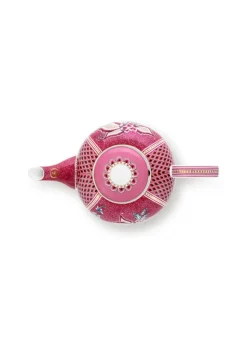Pip Studio teepannu Flower Festival 1,6 l Dark Pink