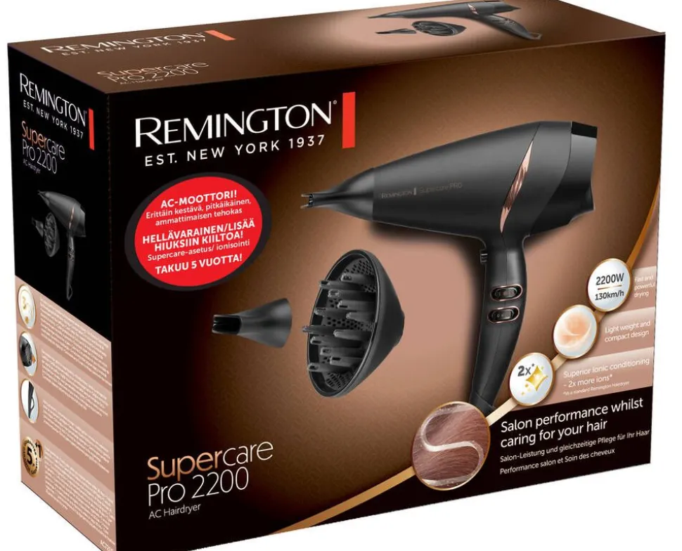 Remington hiustenkuivaaja AC7200 Super Pro