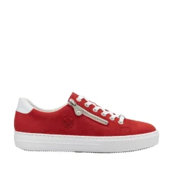Rieker tennarit L59L1-33 Scarlet Weiss Flamme