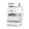 Smeg espressokeitin myllyllä EGF03WHEU valkoinen