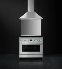 Smeg induktioliesi monitoimiuunilla CPF9IPX Portofino teräs