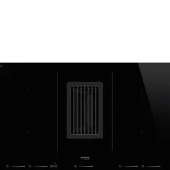 Smeg induktiotaso/liesituuletin HOBD682D1 80 cm musta