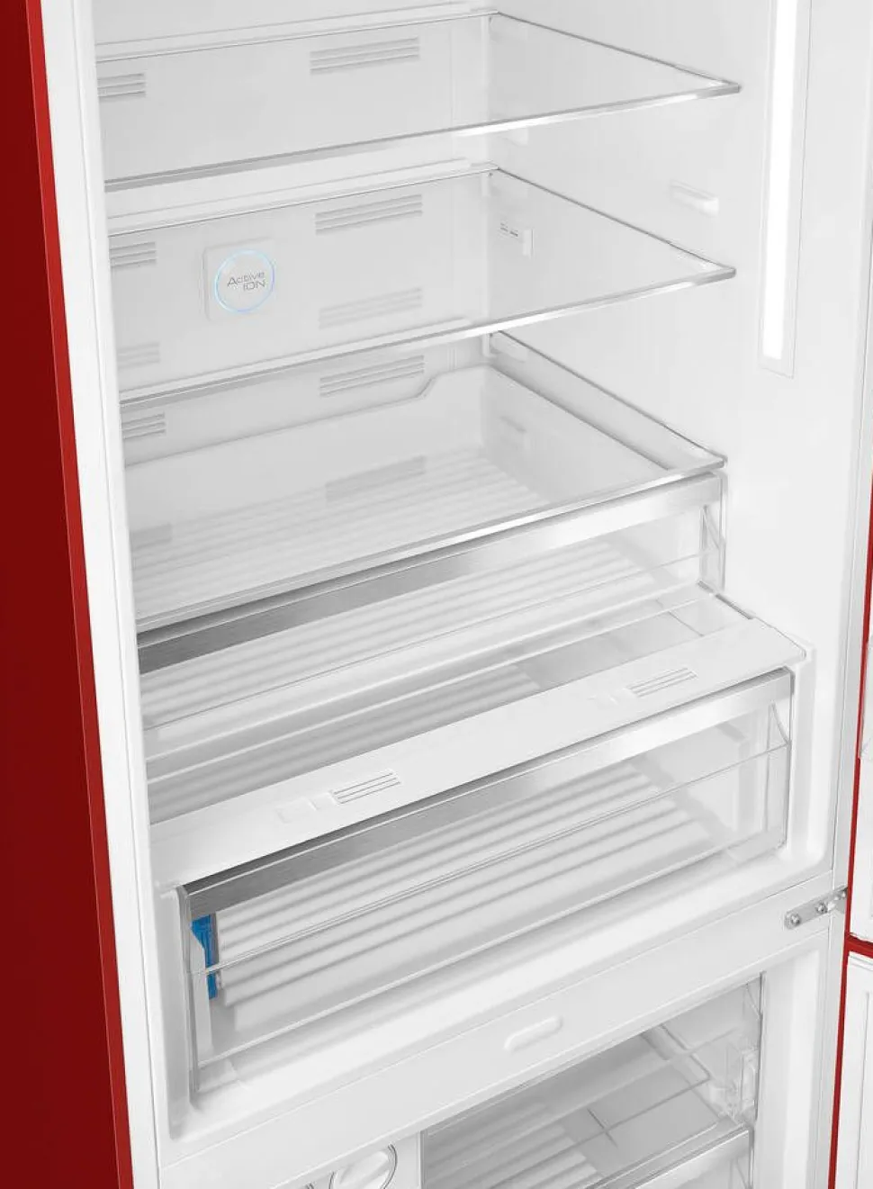 Smeg Portofino jääkaappipakastin FA490RR5 punainen oikea SPA