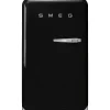 Smeg retrojääkaappi FAB10LBL5, musta, vasen