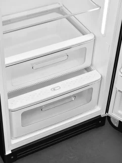 Smeg retrojääkaappi FAB28RBL5 153 cm, musta, oikea