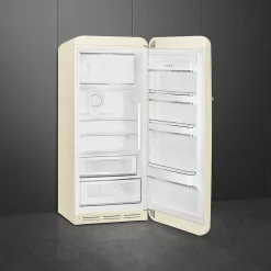 Smeg retrojääkaappi FAB28RCR5 153 cm, kerma, oikea