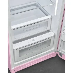 Smeg retrojääkaappi FAB28RPK5 153 cm, pinkki, oikea