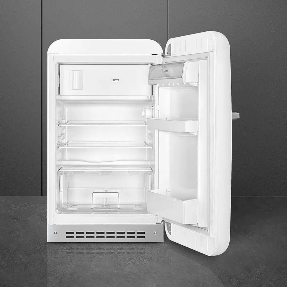 Smeg retrojääkaappi FAB10RWH5, valkoinen, oikea