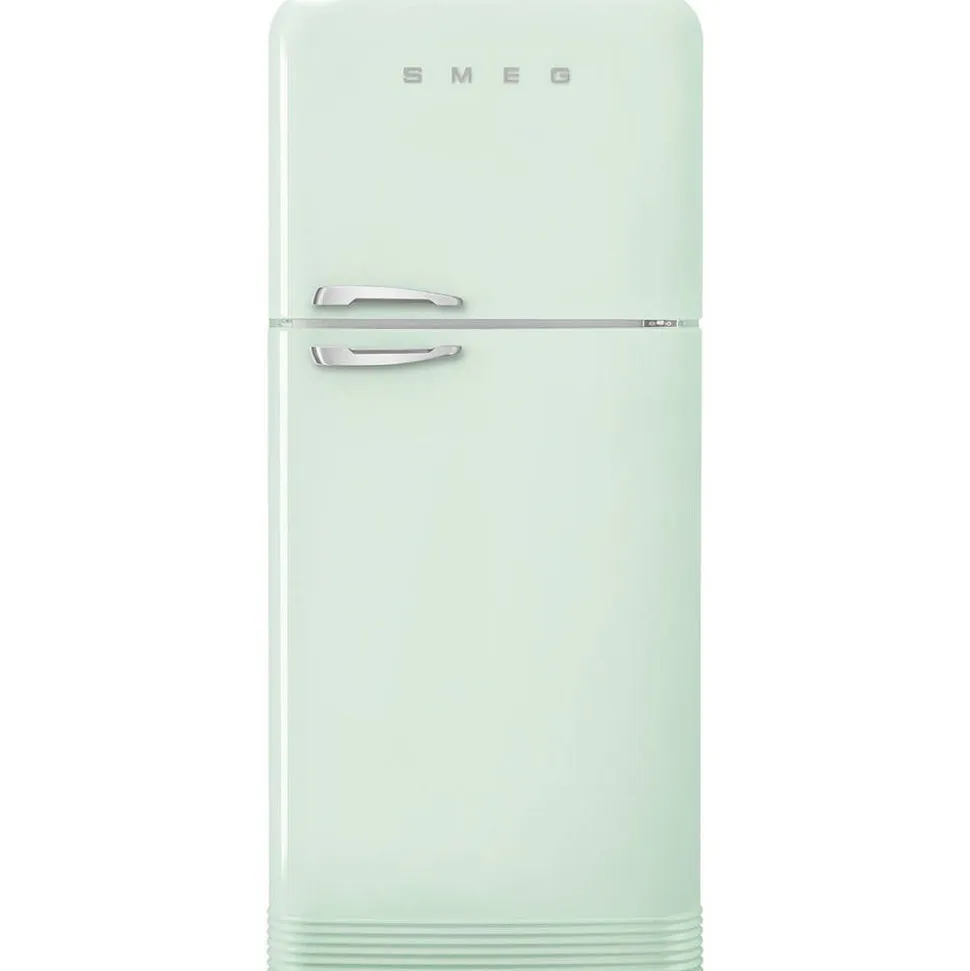 Smeg retrojääkaappi-pakastin FAB50RPG5, pastellinvihreä, oikea