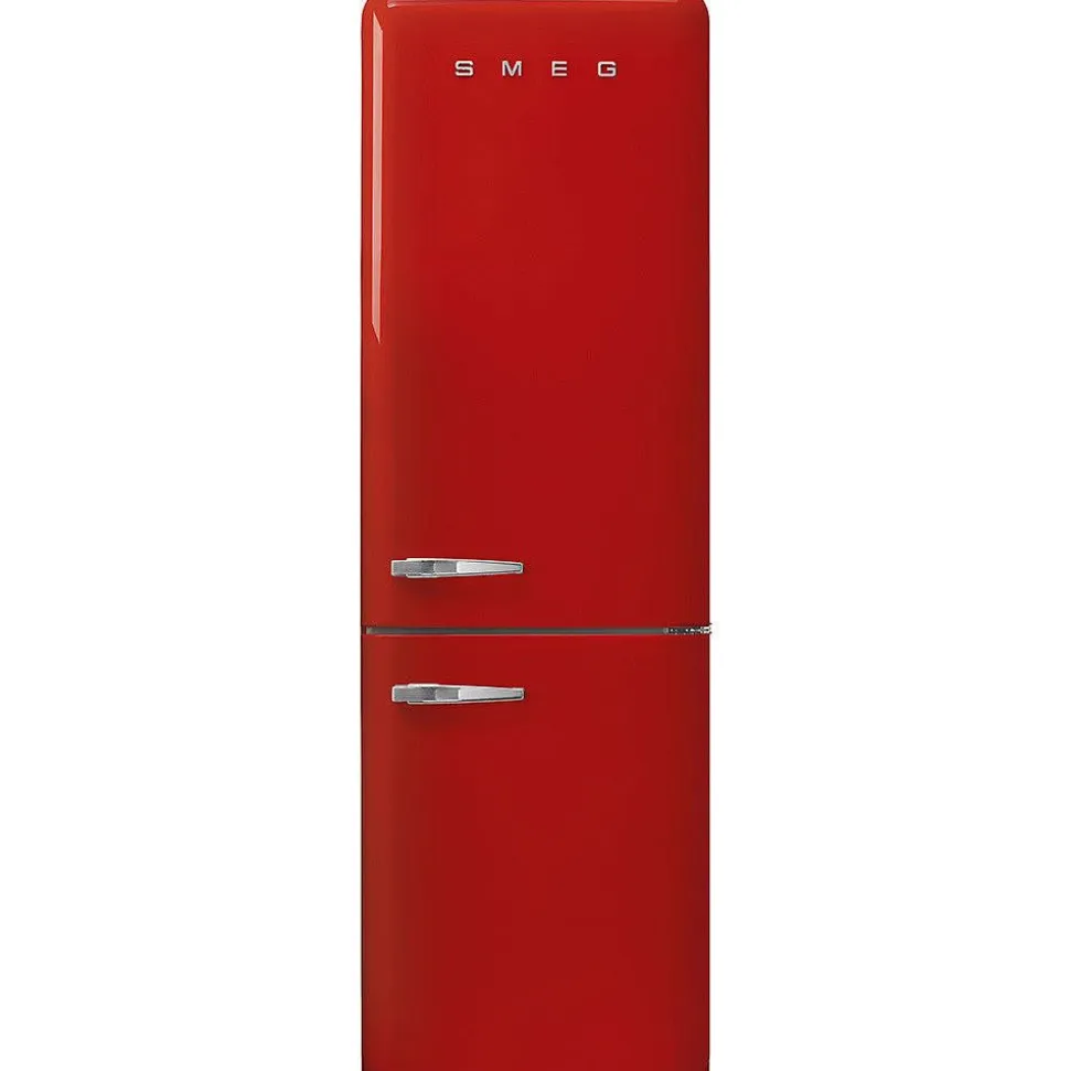 Smeg retrojääkaappipakastin FAB32RRD5 punainen, oikea