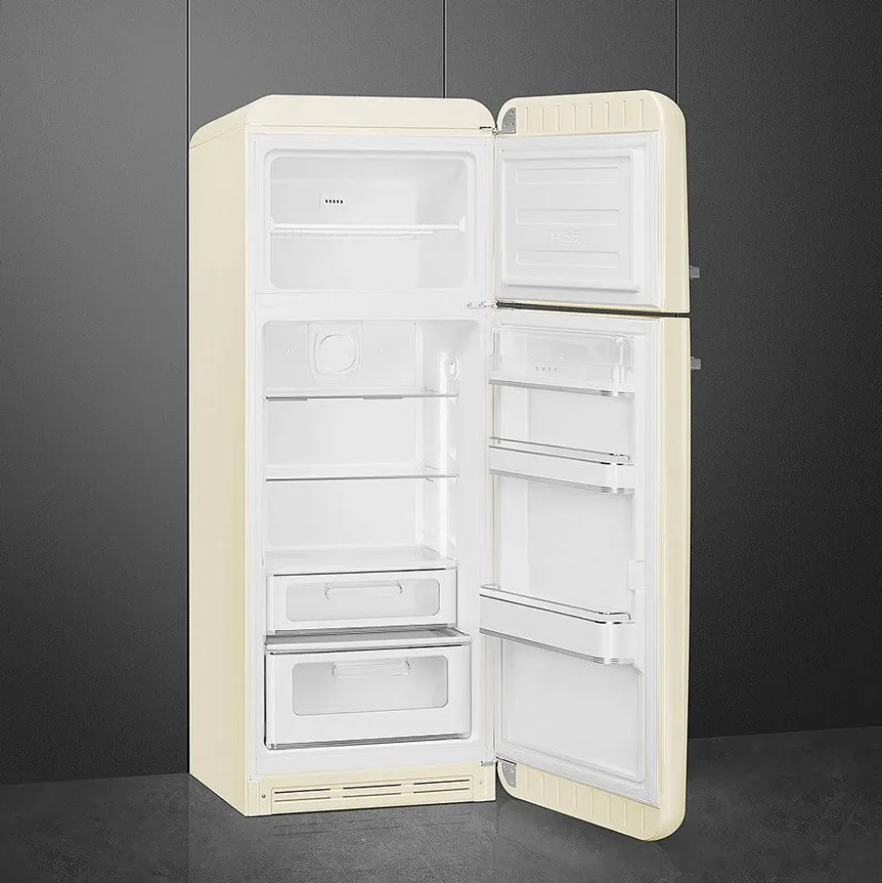 Smeg retrojääkaappipakastin FAB30RCR5 kerma, oikea