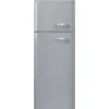 Smeg retrojääkaappipakastin FAB30LSV5 hopea, vasen