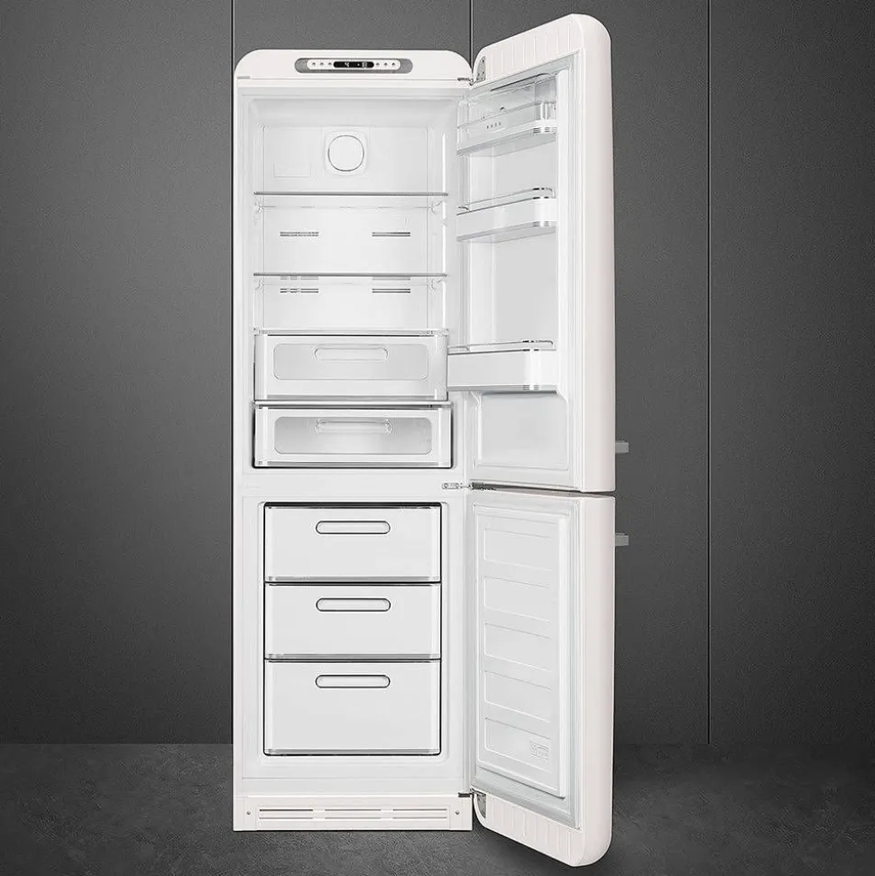 Smeg retrojääkaappipakastin FAB32RWH5 valkoinen, oikea