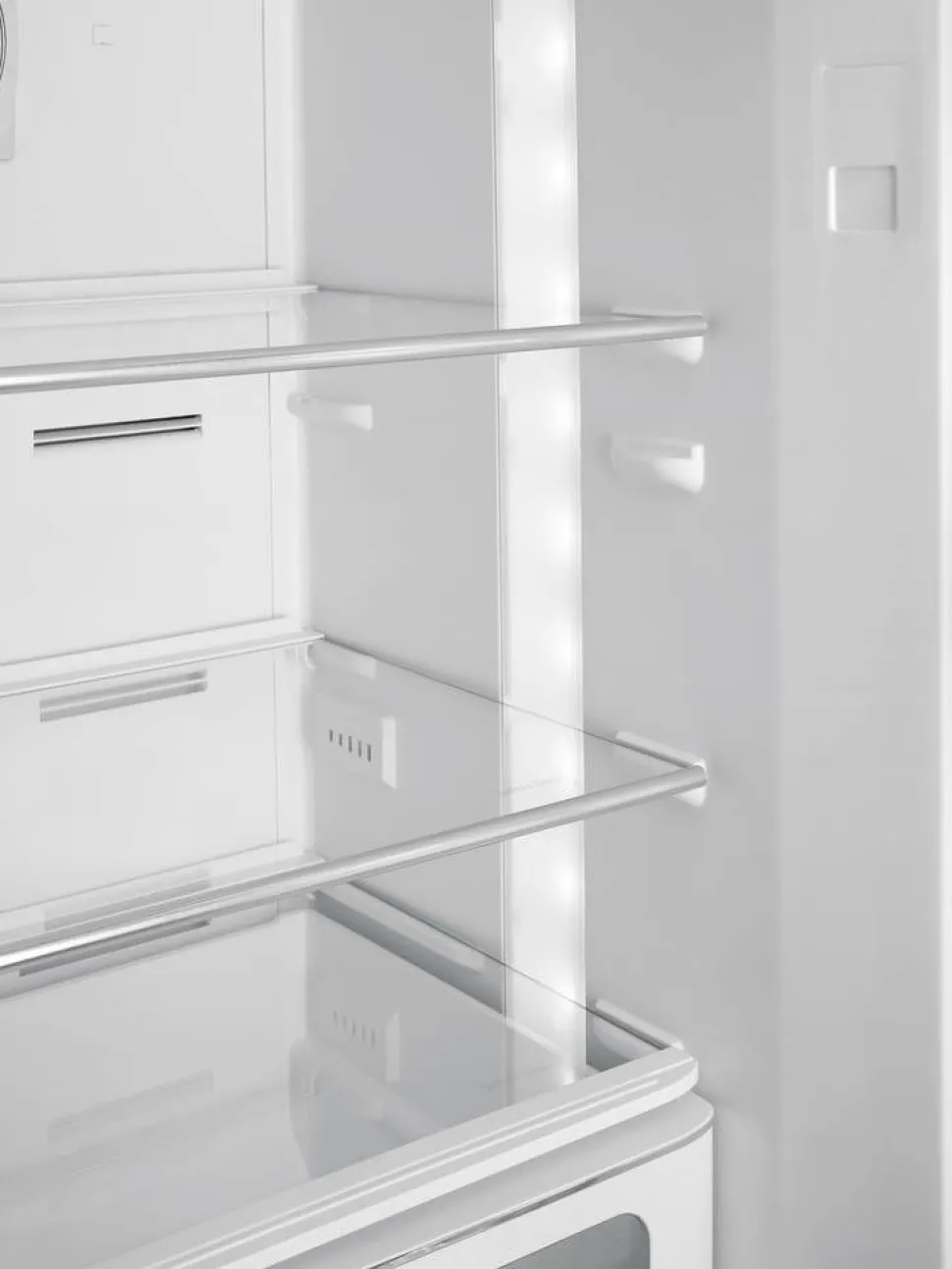Smeg retrojääkaappipakastin FAB32RWH5 valkoinen, oikea