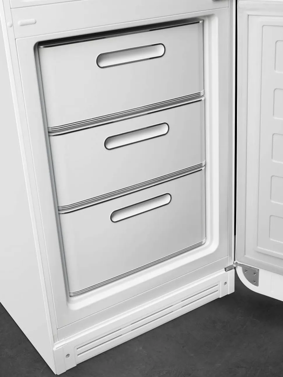 Smeg retrojääkaappipakastin FAB32RWH5 valkoinen, oikea