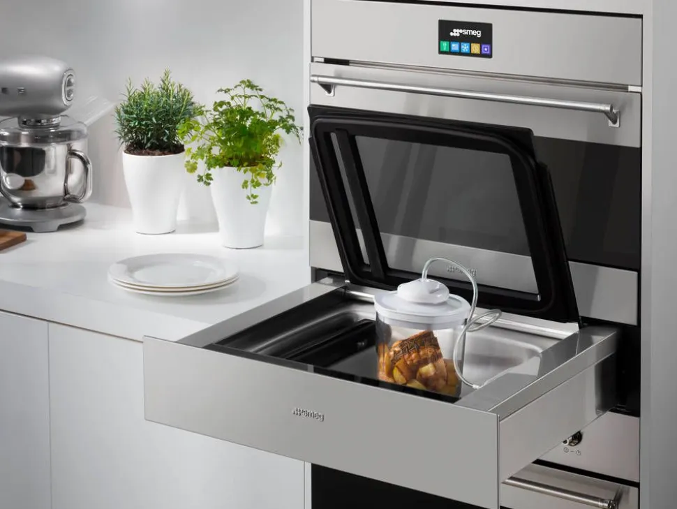 Smeg tyhjiöpakkauslaite CPV315X integroitava teräs