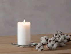 Star Trading LED-kynttilä Flamme 14 cm valkoinen