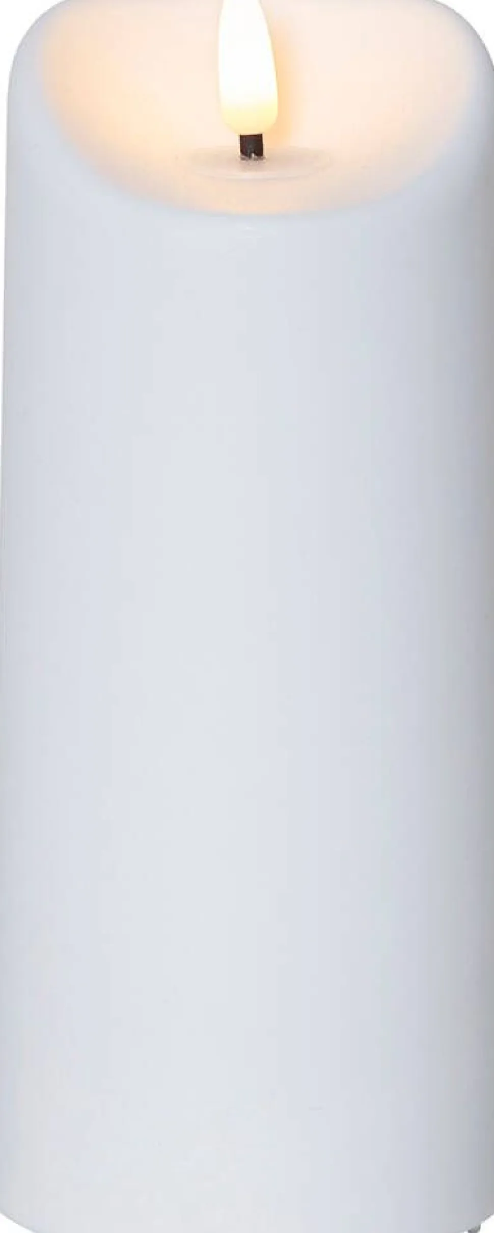 Star Trading LED-kynttilä Flamme 18 cm IP44 valkoinen