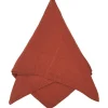 Svanefors servetti Julie 45x45 cm tiilenpunainen