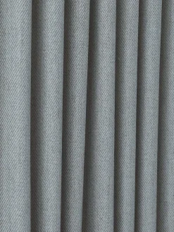 Svanefors verhot Greenwich 140x280 cm harmaa 2 kpl