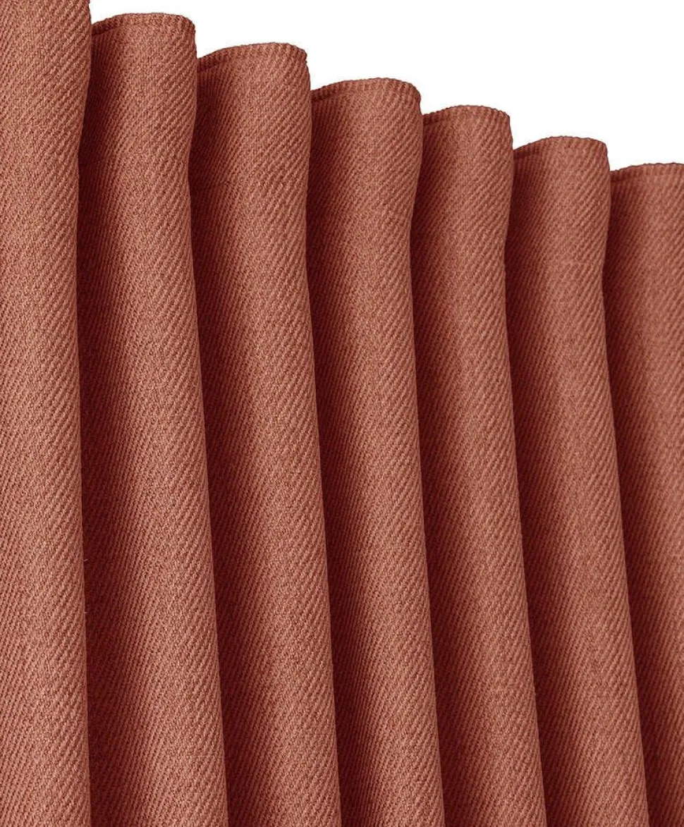Svanefors verhot Greenwich 140x280 cm ruoste 2 kpl
