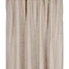 Svanefors verhot Julie 145x280 cm pellava/valkoinen 2 kpl