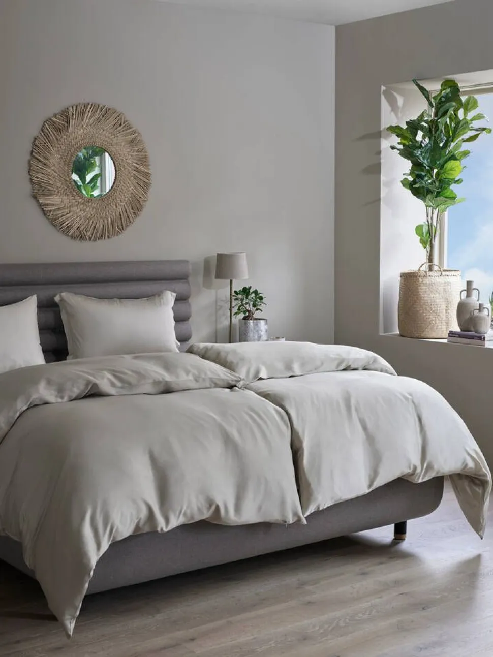 TEMPUR pussilakana Silky Bamboo 150x210 cm nature
