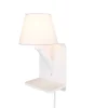 Trio Lighting Comfort seinävalaisin E14 mattavalkoinen latau