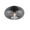 Trio Lighting kattovalaisin Johann 30 cm E27 mattamusta