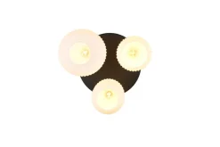 Trio Lighting kattovalaisin Diva 3-os E27 mattamessinki/valk