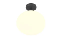 Trio Lighting kattovalaisin Fomento E27 mattamusta/valkoinen