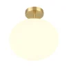 Trio Lighting kattovalaisin Fomento E27 mattamessinki/valkoi
