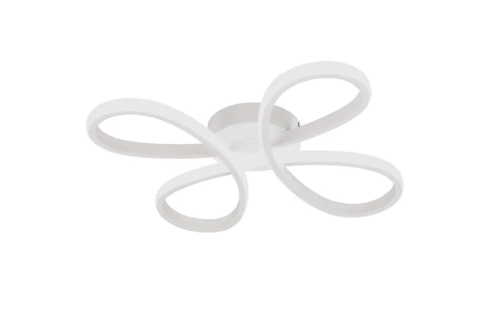 Trio Lighting kattovalaisin Fly LED 40 cm mattavalkoinen 400