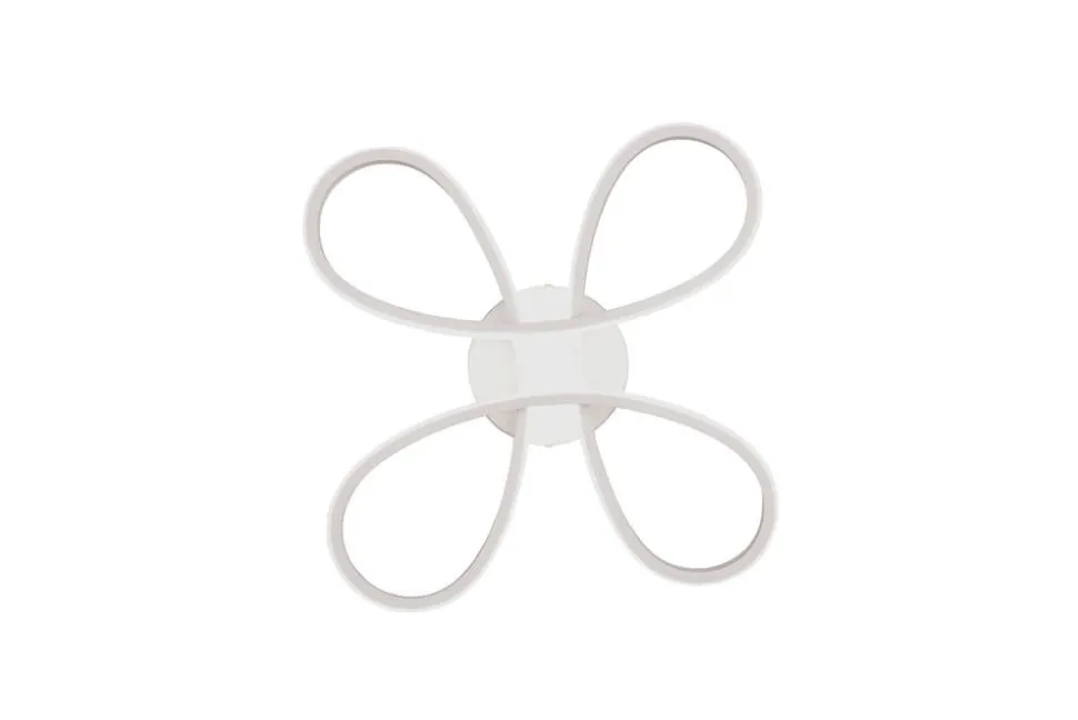 Trio Lighting kattovalaisin Fly LED 40 cm mattavalkoinen 400