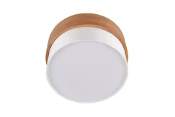 Trio Lighting kattovalaisin Seasons 30 cm E14 valkoinen/puu