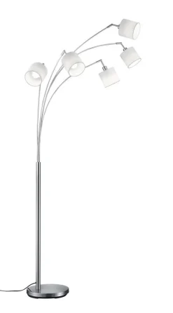 Trio Lighting lattiavalaisin kaari Tommy 5-os E14 harjattu t