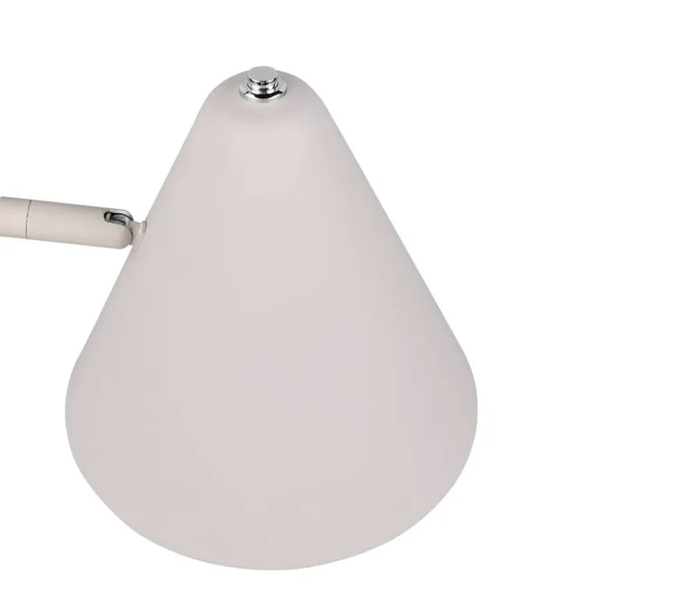 Trio Lighting lattiavalaisin Cosima E14 lämmin harmaa